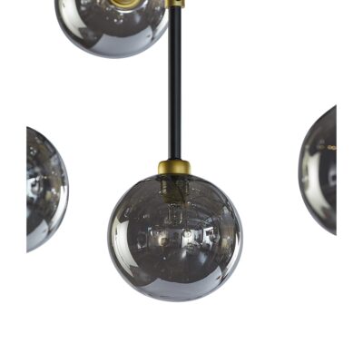 Deimos Chandelier - Large - Smoke Grey 105527 105527 DEIMOS CEILING LIGHT LARGE SMOKE GREY 6