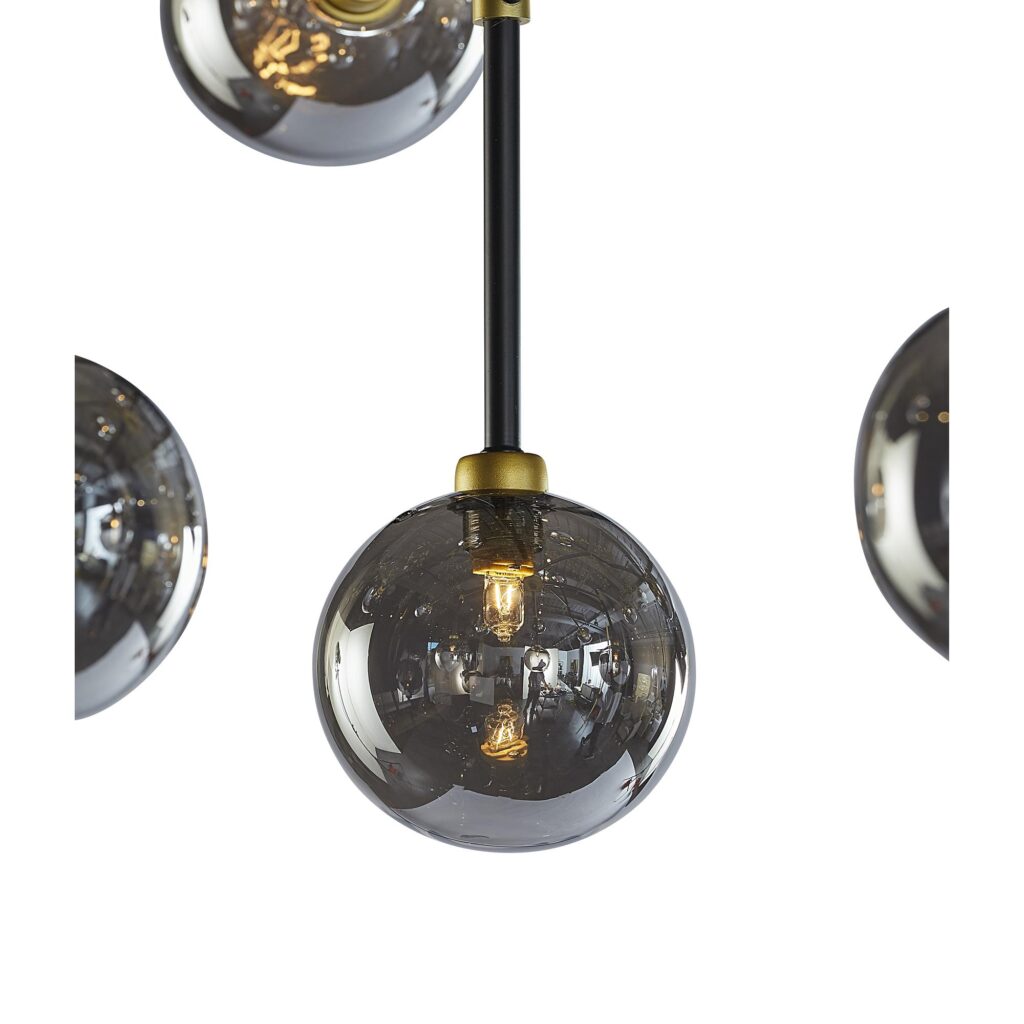 Deimos Chandelier - Large - Smoke Grey - Image 4