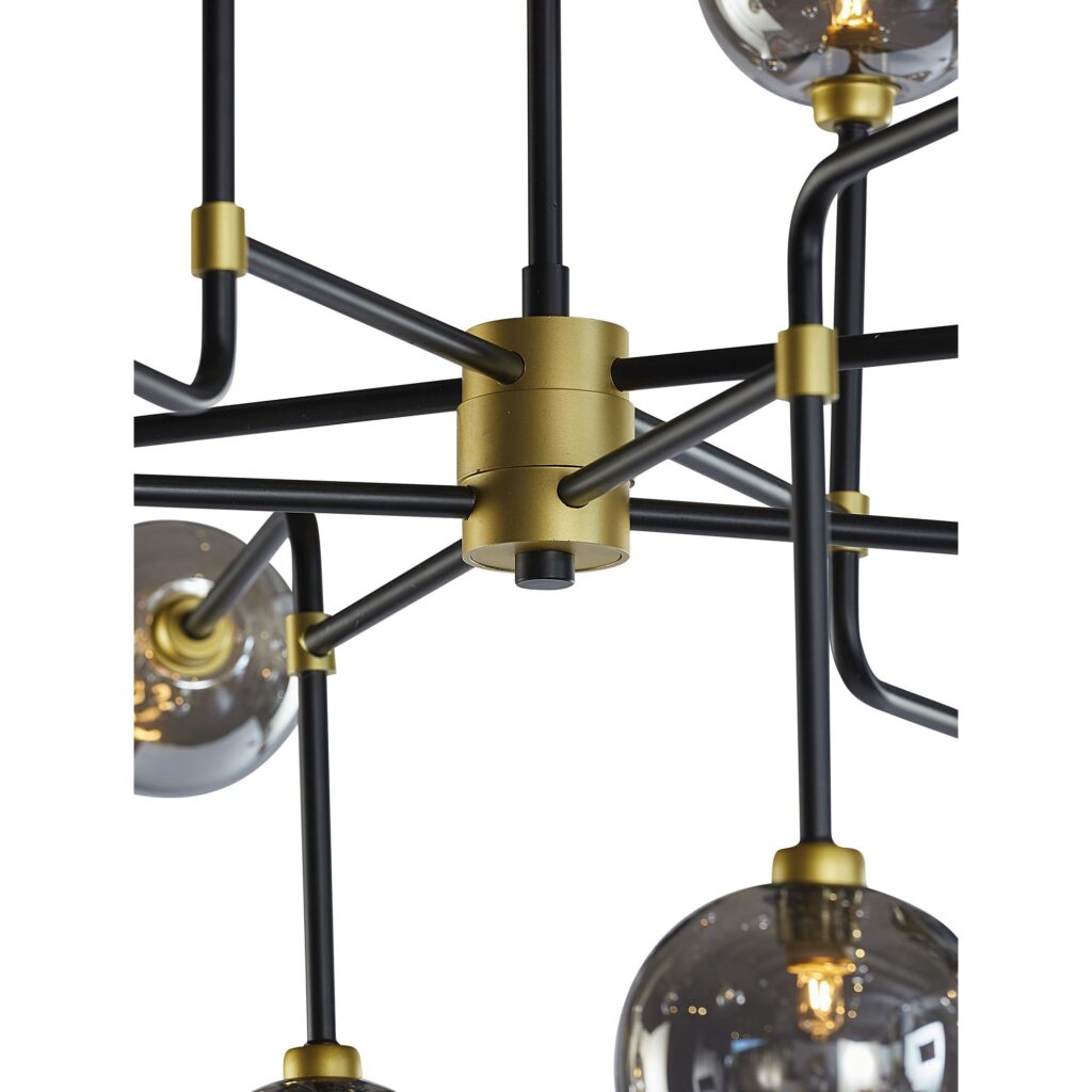 Deimos Chandelier - Large - Smoke Grey - Image 5