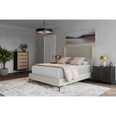 Cairo Bed - King - Antonio Porcelain 105562 105562 CAIRO BED KING ANTONIO PORCELAIN 10