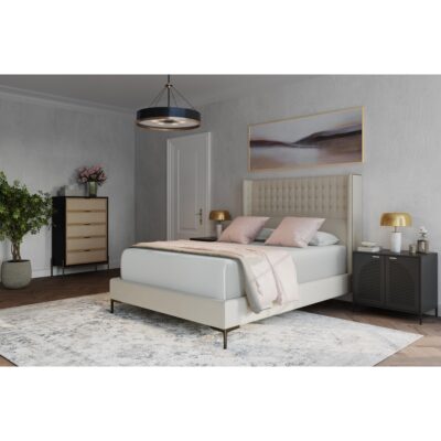 Cairo Bed - Queen - Antonio Porcelain 105563 105563 CAIRO BED QUEEN ANTONIO PORCELAIN 10