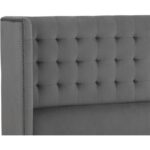 Cairo Bed - Queen - Antonio Charcoal 4 Cairo Bed - Queen - Antonio Charcoal 105565 105565 CAIRO BED QUEEN ANTONIO CHARCOAL 6