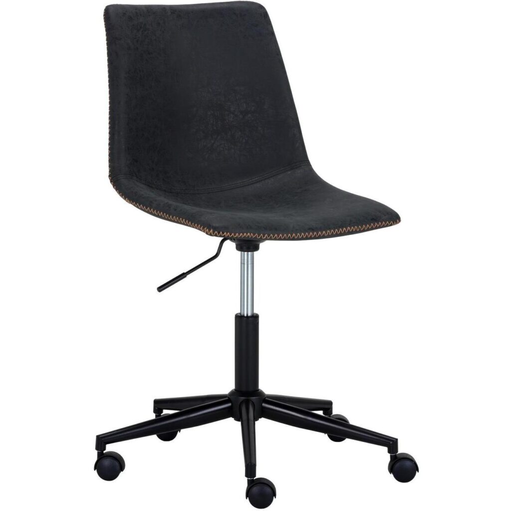 Cal Office Chair - Antique Black