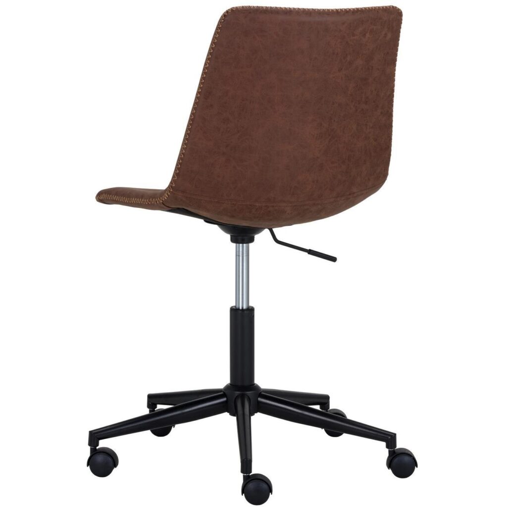 Cal Office Chair - Antique Brown - Image 3