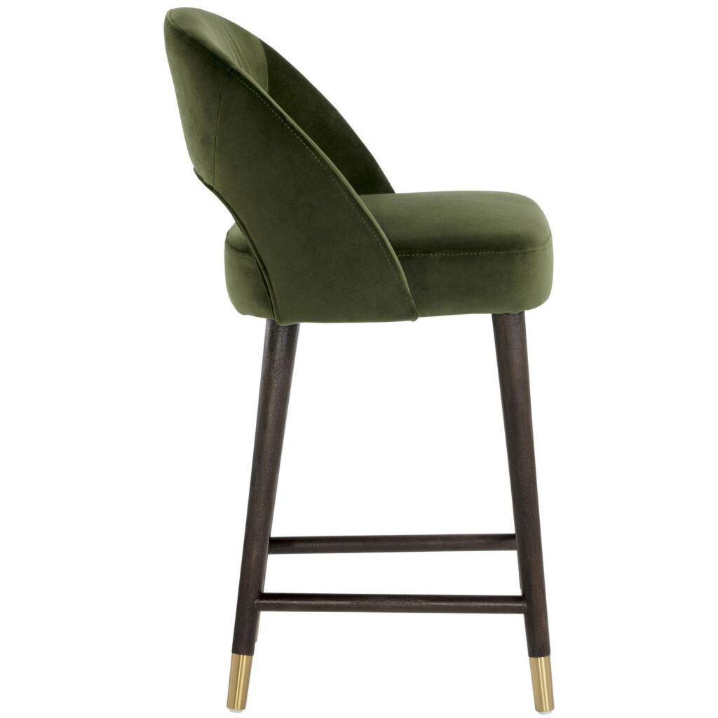 Monae Counter Stool - Moss Green - Image 2