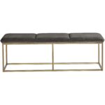 Alley Bench - Rustic Bronze - Piccolo Pebble 6 Alley Bench - Rustic Bronze - Piccolo Pebble 105628 105628 ALLEY BENCH PICCOLO PEBBLE 1