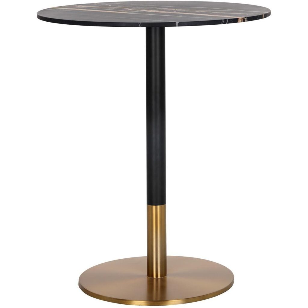 Massie Bar Table - Black Marble - Image 2