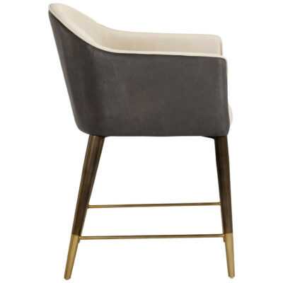 Kylin Dining Armchair - Dillon Cream / Bravo Ash 105687 105687 KYLIN CHAIR DILLON CREAM BRAVO ASH 2