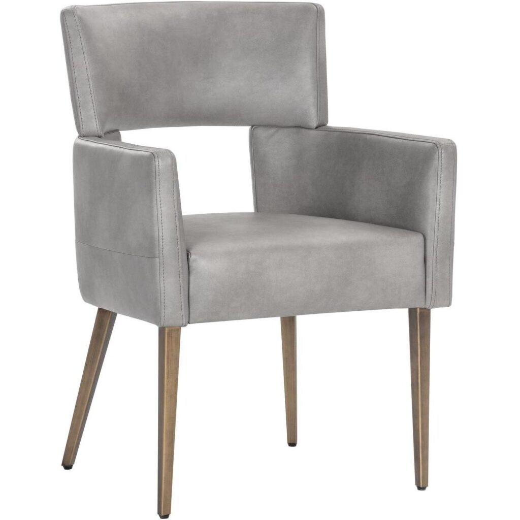 Amerie Dining Armchair - Bravo Metal