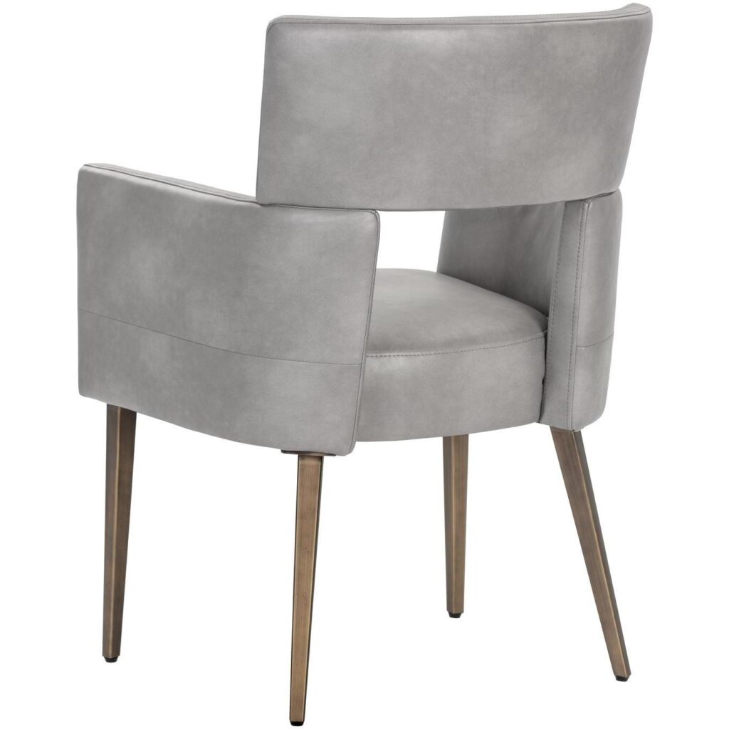 Amerie Dining Armchair - Bravo Metal - Image 4