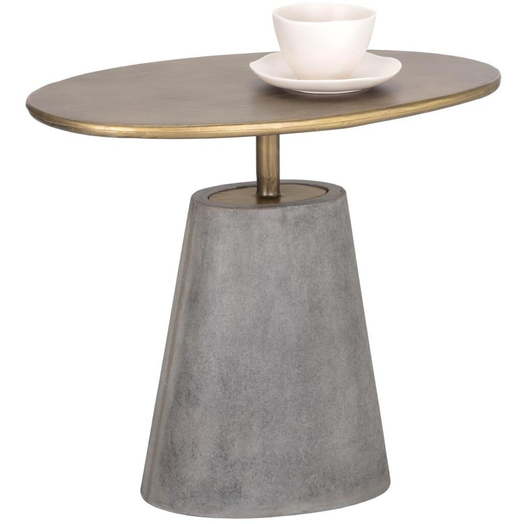 Kadin End Table - Grey