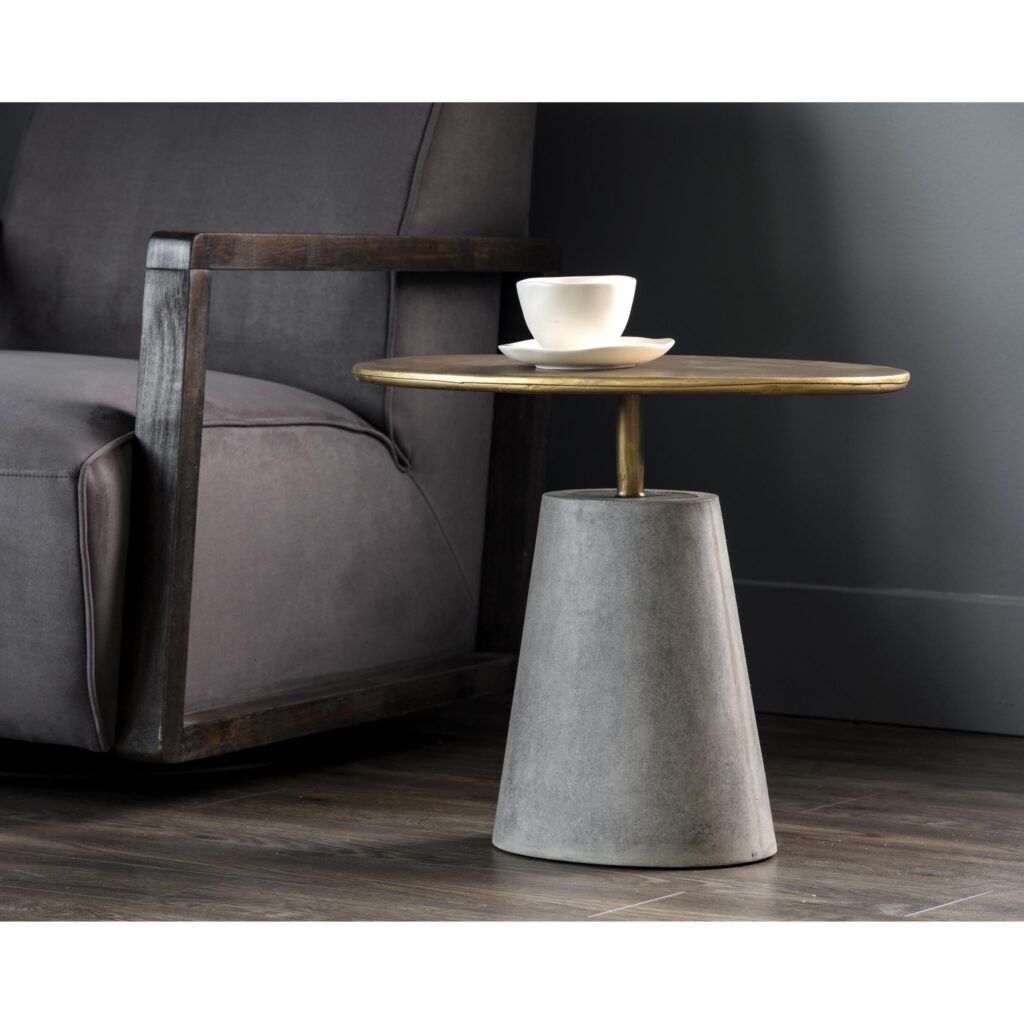 Kadin End Table - Grey - Image 3