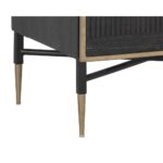 Markwood Nightstand - Brass - Dark Brown 11 Markwood Nightstand - Brass - Dark Brown 105798 105798 MARKWOOD NIGHTSTAND 7