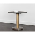 Monaco Bistro Table - Gold - Grey Marble / Charcoal Grey - 35.5" 7 Monaco Bistro Table - Gold - Grey Marble / Charcoal Grey - 35.5" 105878 105878 MONACO BISTRO TABLE GOLD LIGHT GREY MARBLE CHARCOAL GREY 5
