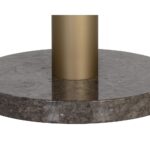 Monaco Bistro Table - Gold - Grey Marble / Charcoal Grey - 35.5" 8 Monaco Bistro Table - Gold - Grey Marble / Charcoal Grey - 35.5" 105878 105878 MONACO BISTRO TABLE GOLD LIGHT GREY MARBLE CHARCOAL GREY 6