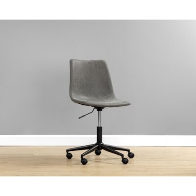 Cal Office Chair - Antique Grey 105895 105895 CAL OFFICE CHAIR ANTIQUE GREY 5