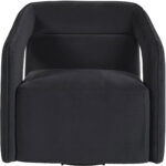 Kendrick Swivel Lounge Chair - Abbington Black 105921 105921 KENDRICK SWIVEL CHAIR ABBINGTON BLACK 1