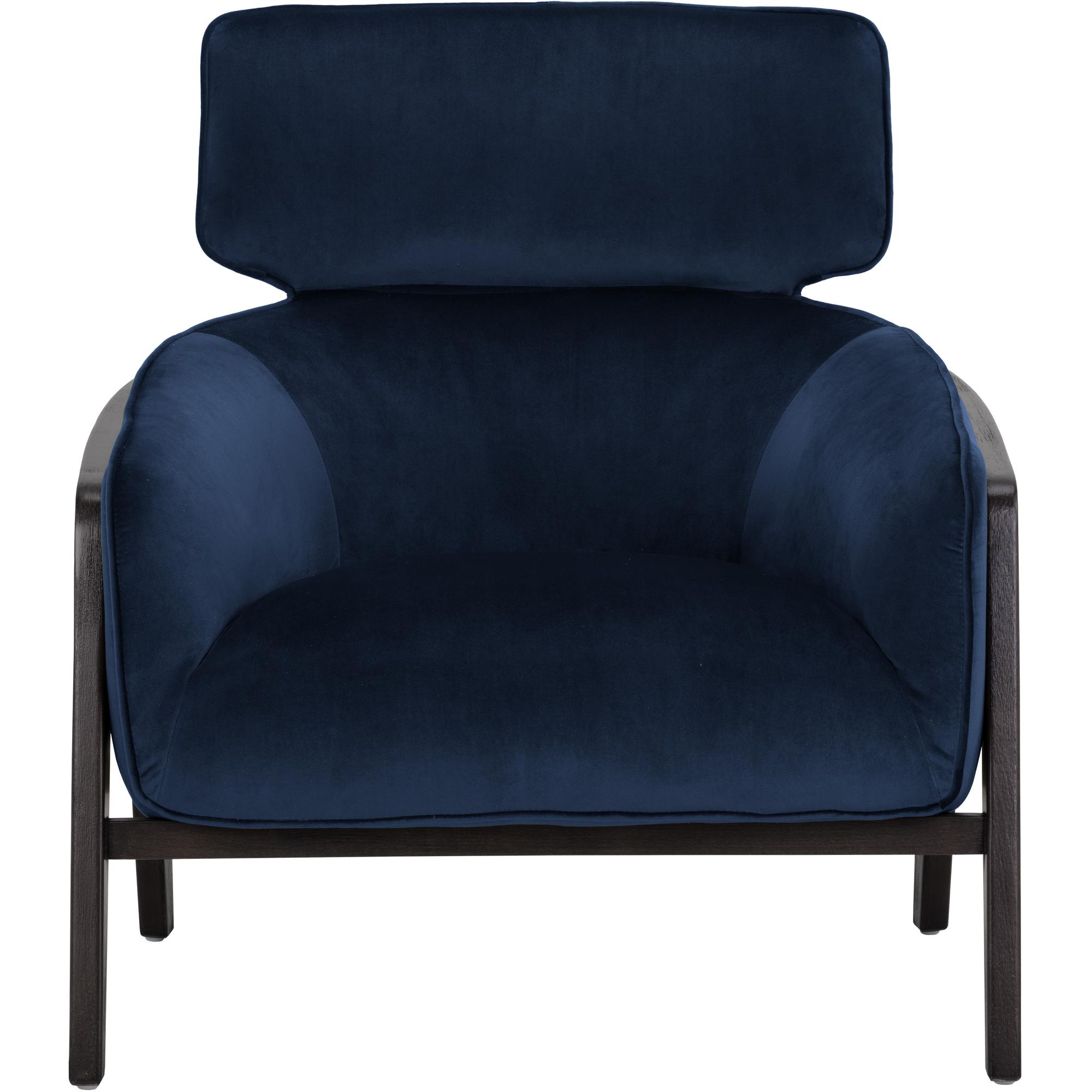 Maximus Lounge Chair - Metropolis Blue 2 Maximus Lounge Chair - Metropolis Blue - Image 2