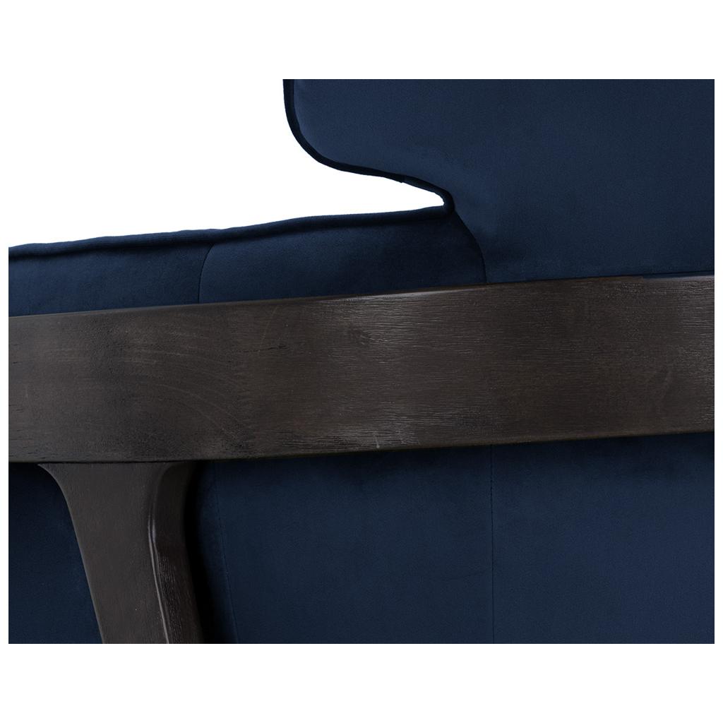 Maximus Lounge Chair - Metropolis Blue 8 Maximus Lounge Chair - Metropolis Blue - Image 8