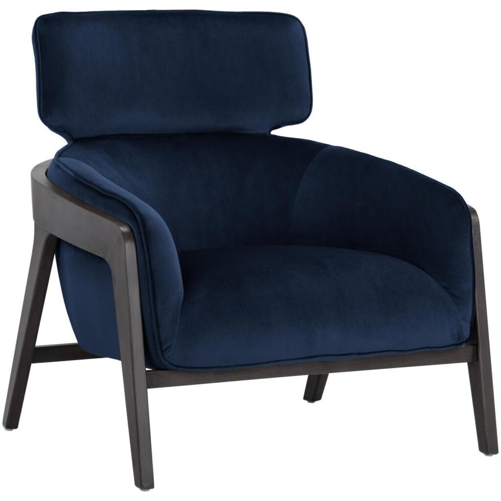 Maximus Lounge Chair - Metropolis Blue