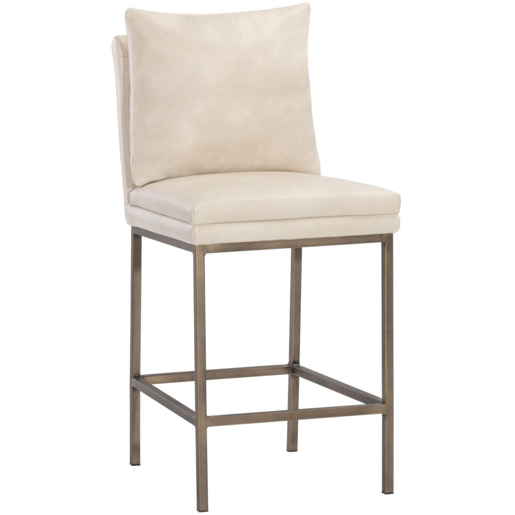 Paige Counter Stool - Bravo Cream