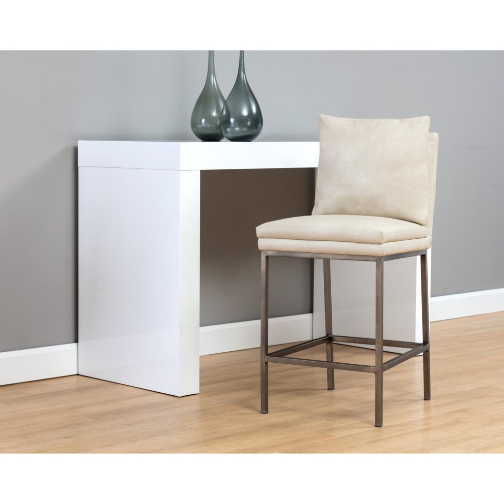 Paige Counter Stool - Bravo Cream - Image 4