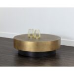 Bernaby Coffee Table - Antique Brass 9 Bernaby Coffee Table - Antique Brass 106005 106005 BERNABY COFFEE TABLE 5