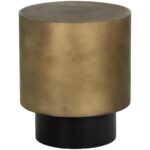 Bernaby End Table - Antique Brass 6 Bernaby End Table - Antique Brass 106006 106006 BERNABY END TABLE 1
