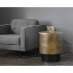 Bernaby End Table - Antique Brass 8 Bernaby End Table - Antique Brass 106006 106006 BERNABY END TABLE 5