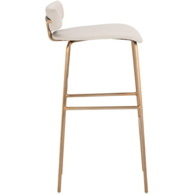 Lorelei Counter Stool - Dillon Cream 106017 106017 LORELEI COUNTER STOOL BRAVO CREAM 2