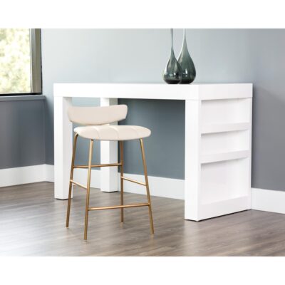 Lorelei Counter Stool - Dillon Cream 106017 106017 LORELEI COUNTER STOOL BRAVO CREAM 5