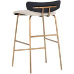 Lorelei Counter Stool - Dillon Cream / Dillon Black 9 Lorelei Counter Stool - Dillon Cream / Dillon Black 106019 106019 LORELEI COUNTER STOOL 3