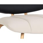 Lorelei Counter Stool - Dillon Cream / Dillon Black 11 Lorelei Counter Stool - Dillon Cream / Dillon Black 106019 106019 LORELEI COUNTER STOOL 6