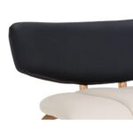 Lorelei Counter Stool - Dillon Cream / Dillon Black 12 Lorelei Counter Stool - Dillon Cream / Dillon Black 106019 106019 LORELEI COUNTER STOOL 7