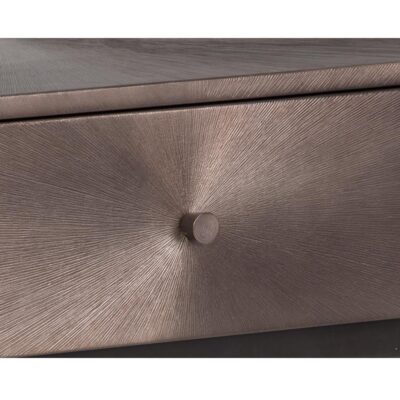 Modena Nightstand - Small - Gunmetal 106021 106021 MODENA NIGHTSTAND 6