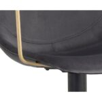 Cassius Swivel Dining Armchair - Slate Tint / Nightfall Black 12 Cassius Swivel Dining Armchair - Slate Tint / Nightfall Black 106022 106022 CASSIUS SWIVEL CHAIR SLATE TINT NIGHTFALL BLACK 6