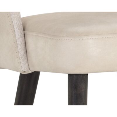 Monae Counter Stool - Bravo Cream / Polo Club Muslin 106026 106026 MONAE COUNTER STOOL BRAVO CREAM POLO CLUB MUSLIN 6