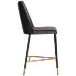 Klaus Counter Stool - Black - Sparrow Grey / Napa Black 5 Klaus Counter Stool - Black - Sparrow Grey / Napa Black 106037 106037 Klaus Counter stool Black Sparrow Grey Napa Black 2