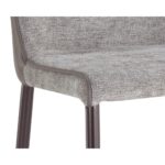 Klaus Counter Stool - Gunmetal - Flint Grey / Napa Taupe 10 Klaus Counter Stool - Gunmetal - Flint Grey / Napa Taupe 106062 106062 KLAUS COUNTER STOOL GUNMETAL FLINT GREY NAPA TAUPE 6