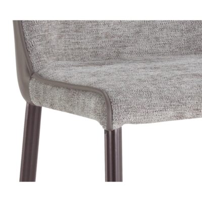 Klaus Counter Stool - Gunmetal - Flint Grey / Napa Taupe 106062 106062 KLAUS COUNTER STOOL GUNMETAL FLINT GREY NAPA TAUPE 6