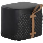 Axio Ottoman - Napa Black / Napa Cognac 7 Axio Ottoman - Napa Black / Napa Cognac 106070 106070 AXIO OTTOMAN NAPA BLACK NAPA COGNAC 1