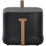 Axio Ottoman - Napa Black / Napa Cognac 8 Axio Ottoman - Napa Black / Napa Cognac 106070 106070 AXIO OTTOMAN NAPA BLACK NAPA COGNAC 2