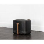 Axio Ottoman - Napa Black / Napa Cognac 9 Axio Ottoman - Napa Black / Napa Cognac 106070 106070 AXIO OTTOMAN NAPA BLACK NAPA COGNAC 5
