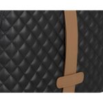 Axio Ottoman - Napa Black / Napa Cognac 10 Axio Ottoman - Napa Black / Napa Cognac 106070 106070 AXIO OTTOMAN NAPA BLACK NAPA COGNAC 6