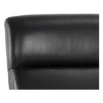 Collin Office Chair - Brown - Cortina Black Leather 29 Collin Office Chair - Brown - Cortina Black Leather - Image 13