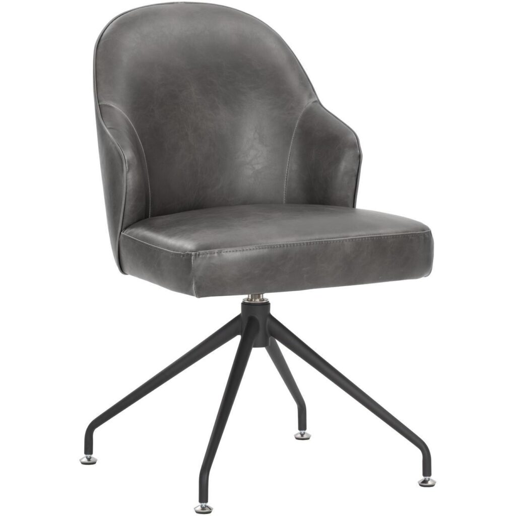 Bretta Swivel Dining Chair - Overcast Grey