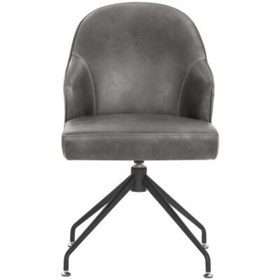 Bretta Swivel Dining Chair - Overcast Grey 106102 106102 BRETTA SWIVEL DINING CHAIR OVERCAST GREY 1