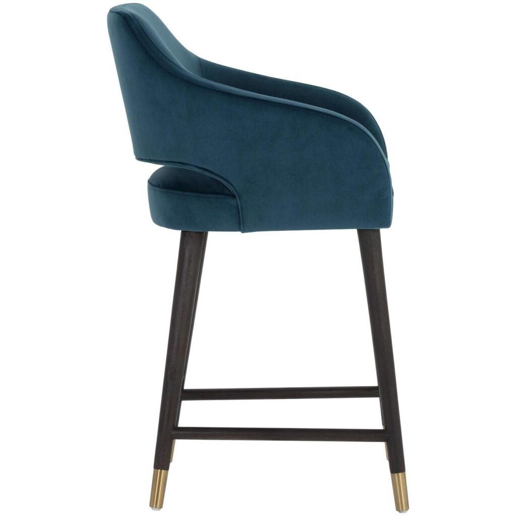 Adelaide Counter Stool - Timeless Teal - Image 2