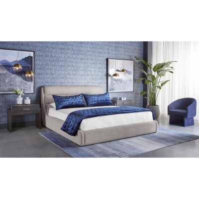 Senna Bed - King - Belfast Heather Grey 106135 106135 SENNA BED KING BELFAST HEATHER GREY 10