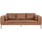 Burr Sofa - Behike Saddle Leather 8 Burr Sofa - Behike Saddle Leather 106139 106139 BURR SOFA BEHIKE SADDLE LEATHER 1